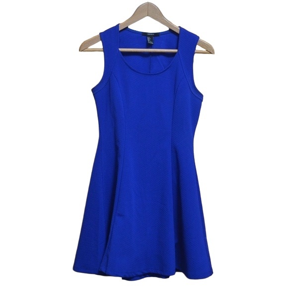 Forever 21 Dresses & Skirts - Blue Flare Dress